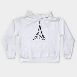 Eiffel Tower Kids Hoodie